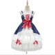 Dusk Snow Sweet Lolita Style Dress JSK (KJ47)